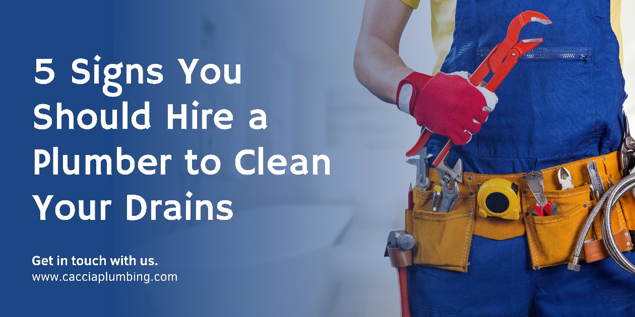 5 signs you should hire a plumber