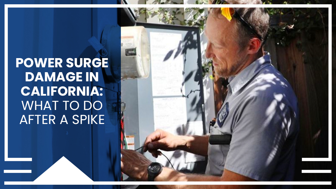 Ed from Caccia Home Services investigates a customer's electrical panel