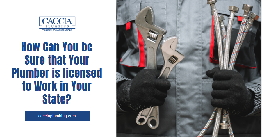 How Can You be Sure that Your Plumber is licensed to Work in Your State