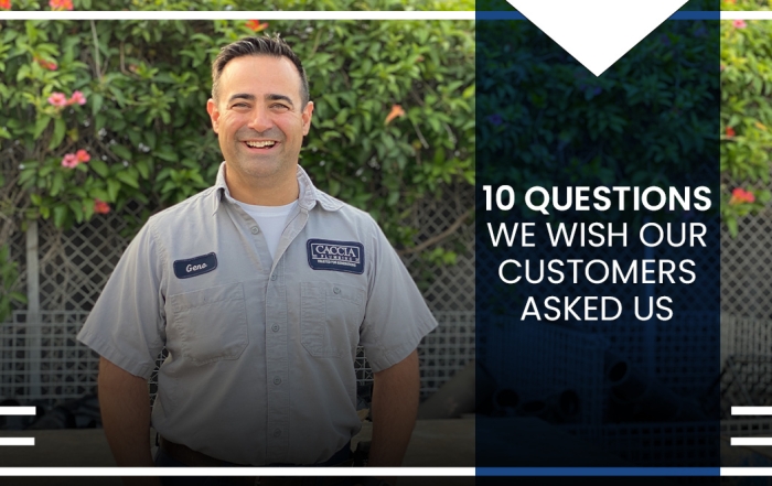 10 Questions We Wish Our Customers Asked Us Caccia Plumbing