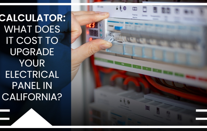 What does it cost to upgrade your electrical panel in California?