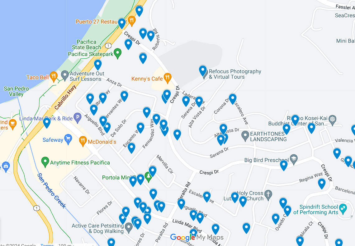 map pacifica ca caccia plumbing