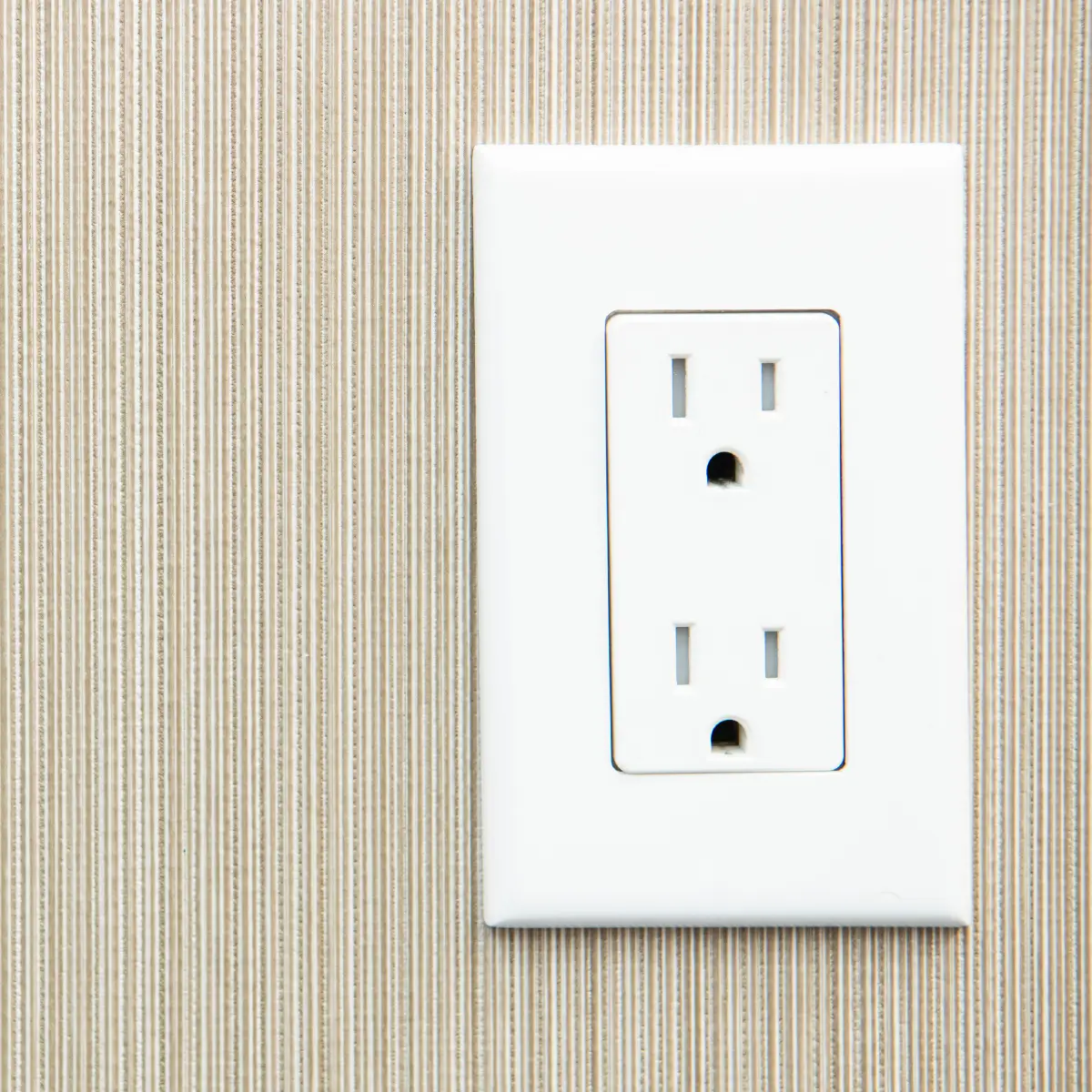 modern electrical plug