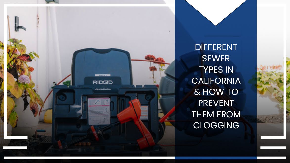 A camera system for inspecting sewer lines and identifying leaks sits in a customer's driveway.